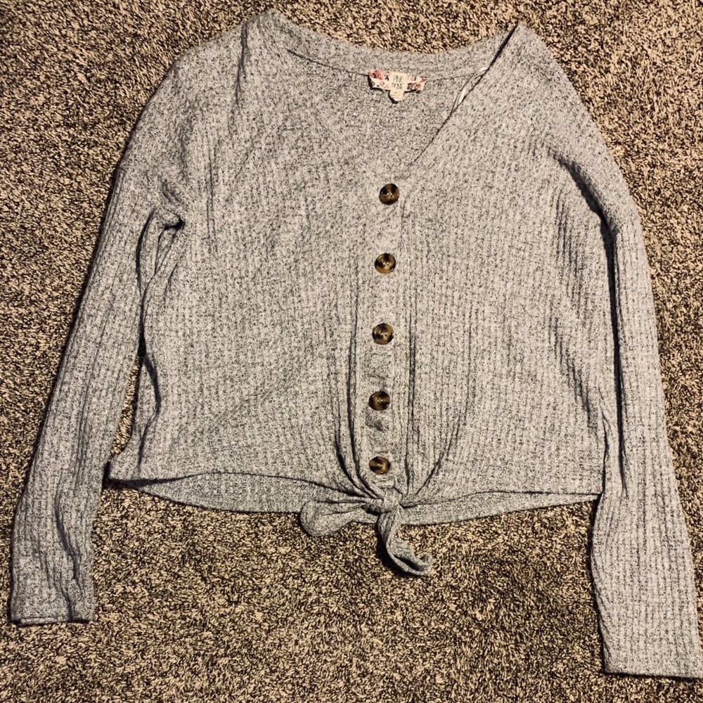 Light gray top